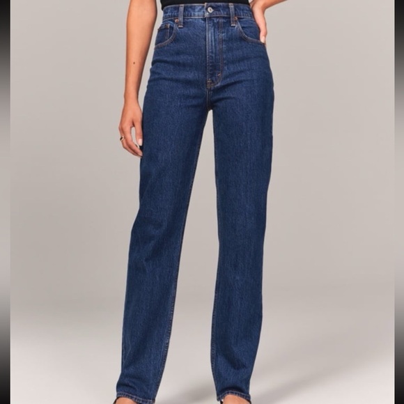 High Rise Blue Jeans - Picture 2 of 6